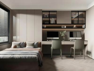 现代榻榻米卧室