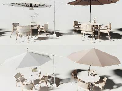 现代户外休闲桌椅