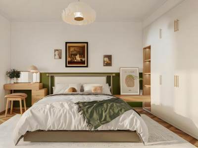 北欧奶油风卧室