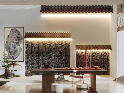 新中式禅意茶室