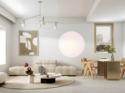 SU模型M0003612868侘寂客餐厅模型