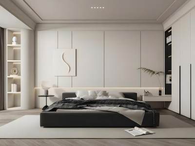 侘寂风卧室