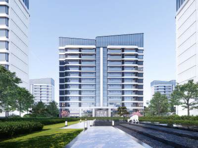 现代高层住宅小区景观