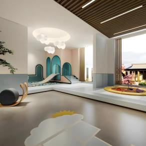 现代儿童娱乐区