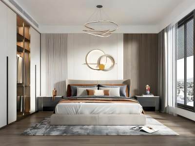 现代家居卧室