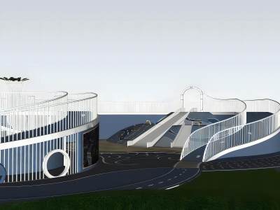 现代儿童游乐区