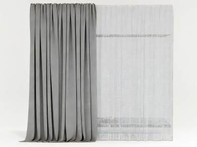 现代简约布艺窗帘