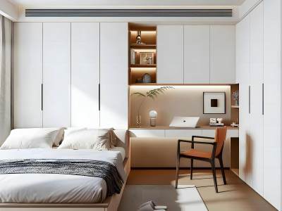 现代榻榻米卧室