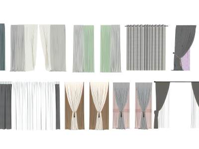 现代简约布艺窗帘