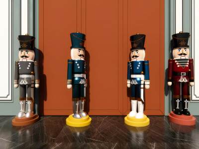 现代卡通人物雕塑