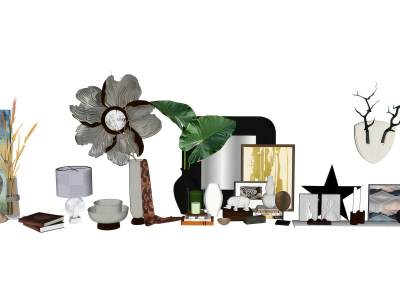 现代摆件组合
