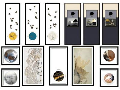 新中式装饰挂画