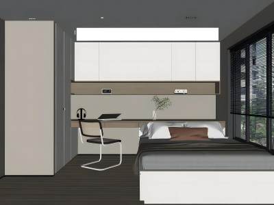 现代榻榻米卧室