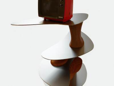 现代创意轻奢异形边几角几