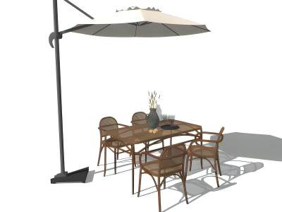 现代户外休闲桌椅