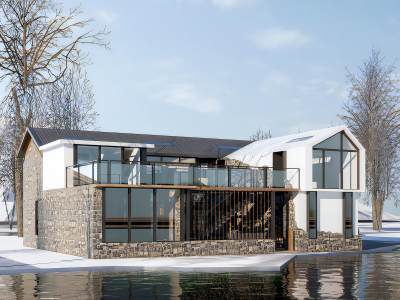 新中式民宿建筑