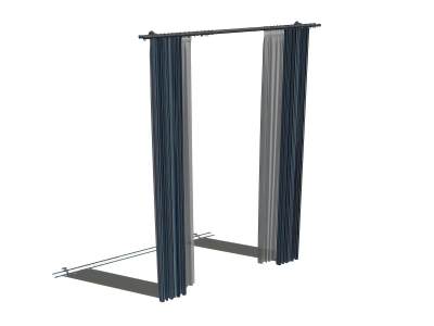 现代简约布艺窗帘