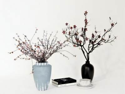 新中式花瓶插花