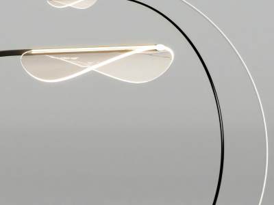 现代亚克力落地灯