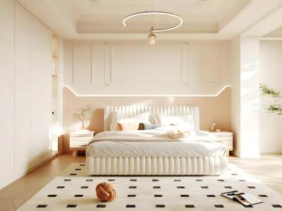 法式奶油风卧室