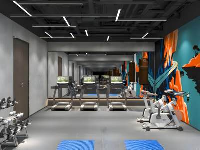 工业风健身房