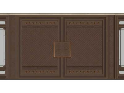 新中式别墅大门