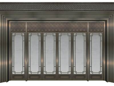 新中式别墅大门