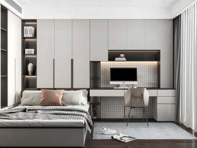 现代榻榻米卧室