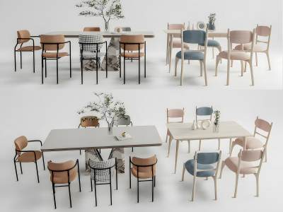 现代餐桌椅