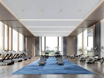 现代健身房