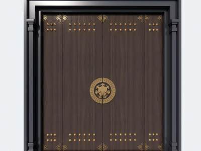 中式别墅大门