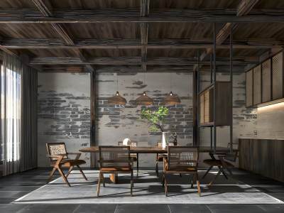 侘寂风餐厅