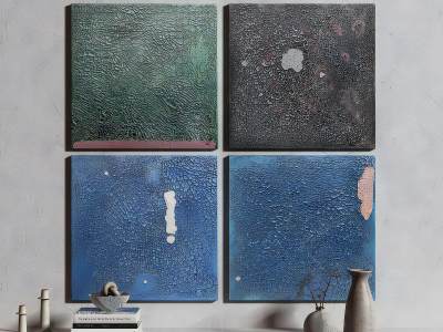 侘寂风装饰挂画