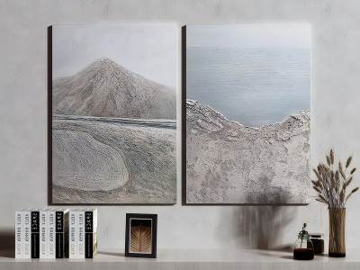 侘寂风装饰挂画