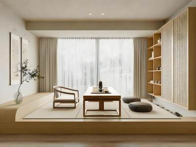 新中式榻榻米茶室