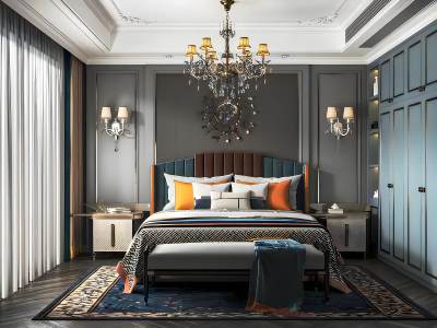 美式卧室