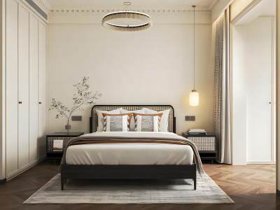 侘寂风卧室