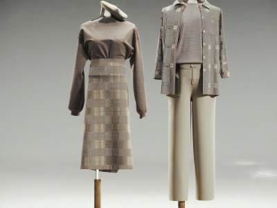 现代模特服装