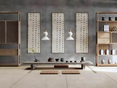 新中式榻榻米茶室