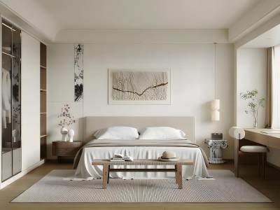 侘寂风卧室