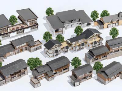 新中式民宿建筑