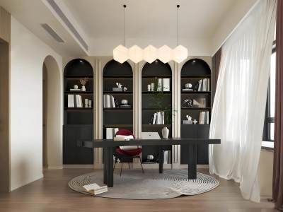 新中式古典书房