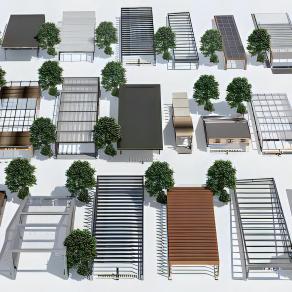 现代地下停车场出入口