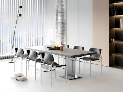 现代餐桌椅组合