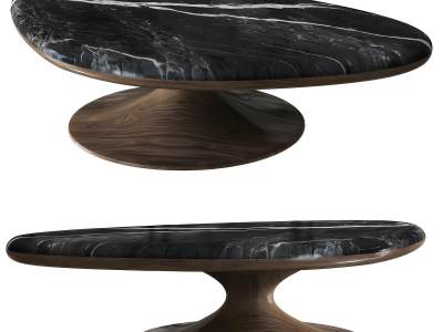 现代不规则餐桌