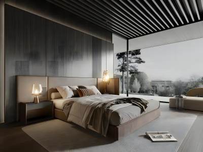 现代卧室