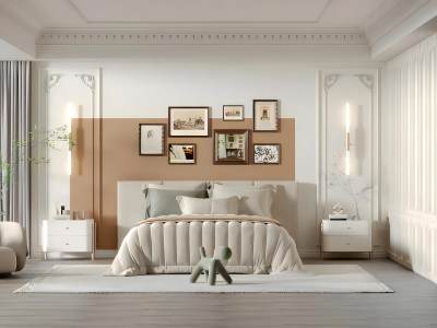 法式奶油风卧室