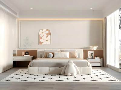 法式奶油风卧室