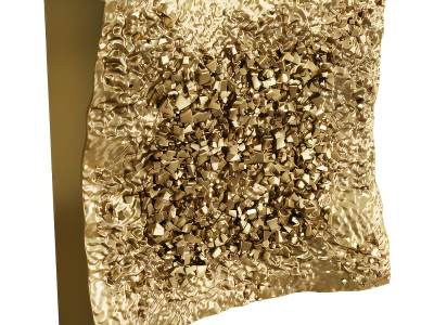 现代轻奢金属墙饰挂件