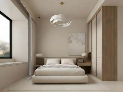 侘寂风卧室